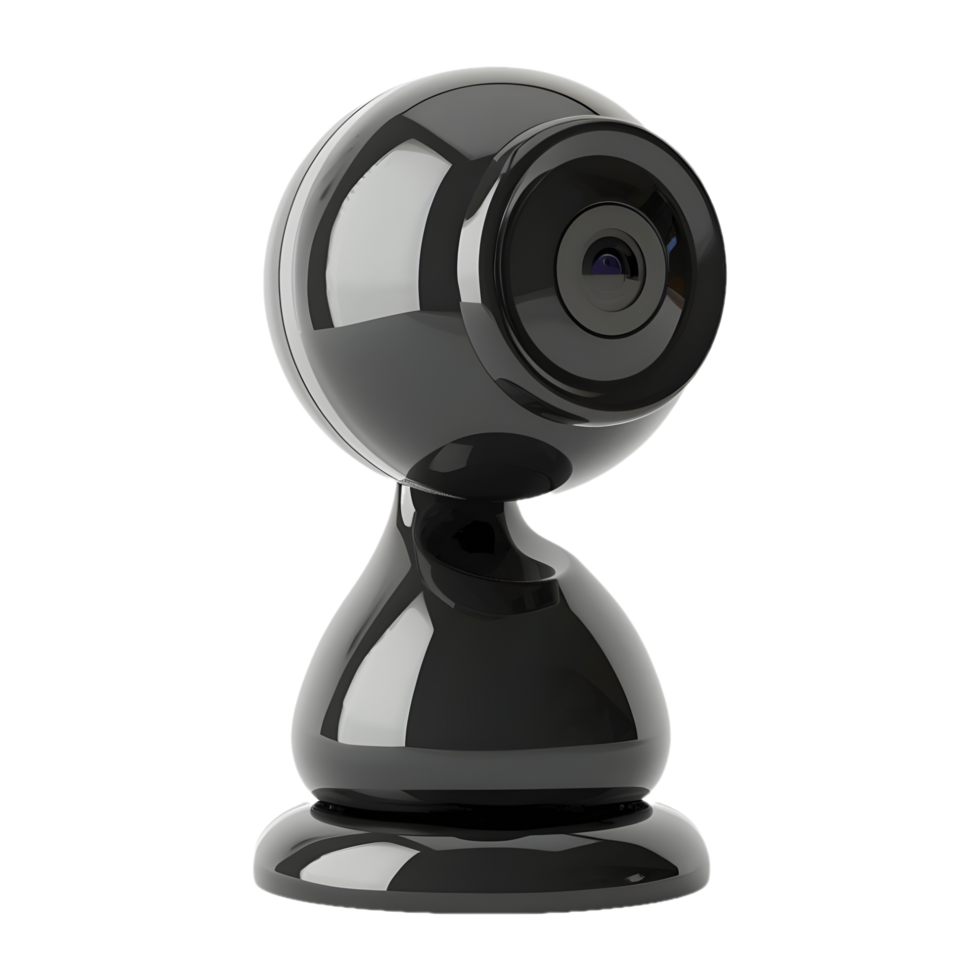 AI generated Security Camera on Transparent background - Ai Generated png
