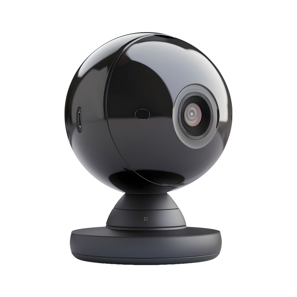 AI generated Security Camera on Transparent background - Ai Generated png