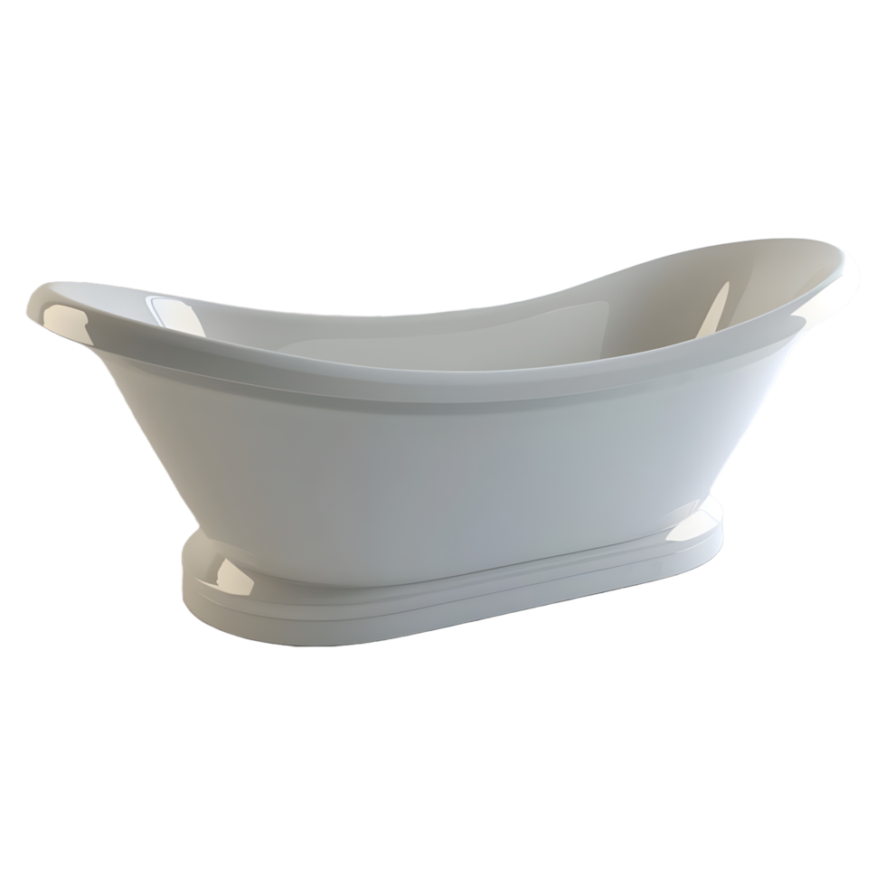 ai generato bagno vasca su trasparente sfondo - ai generato png