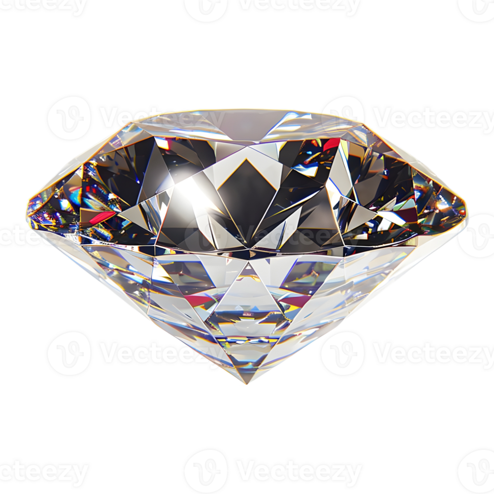 AI generated Diamond on Transparent background - Ai Generated png