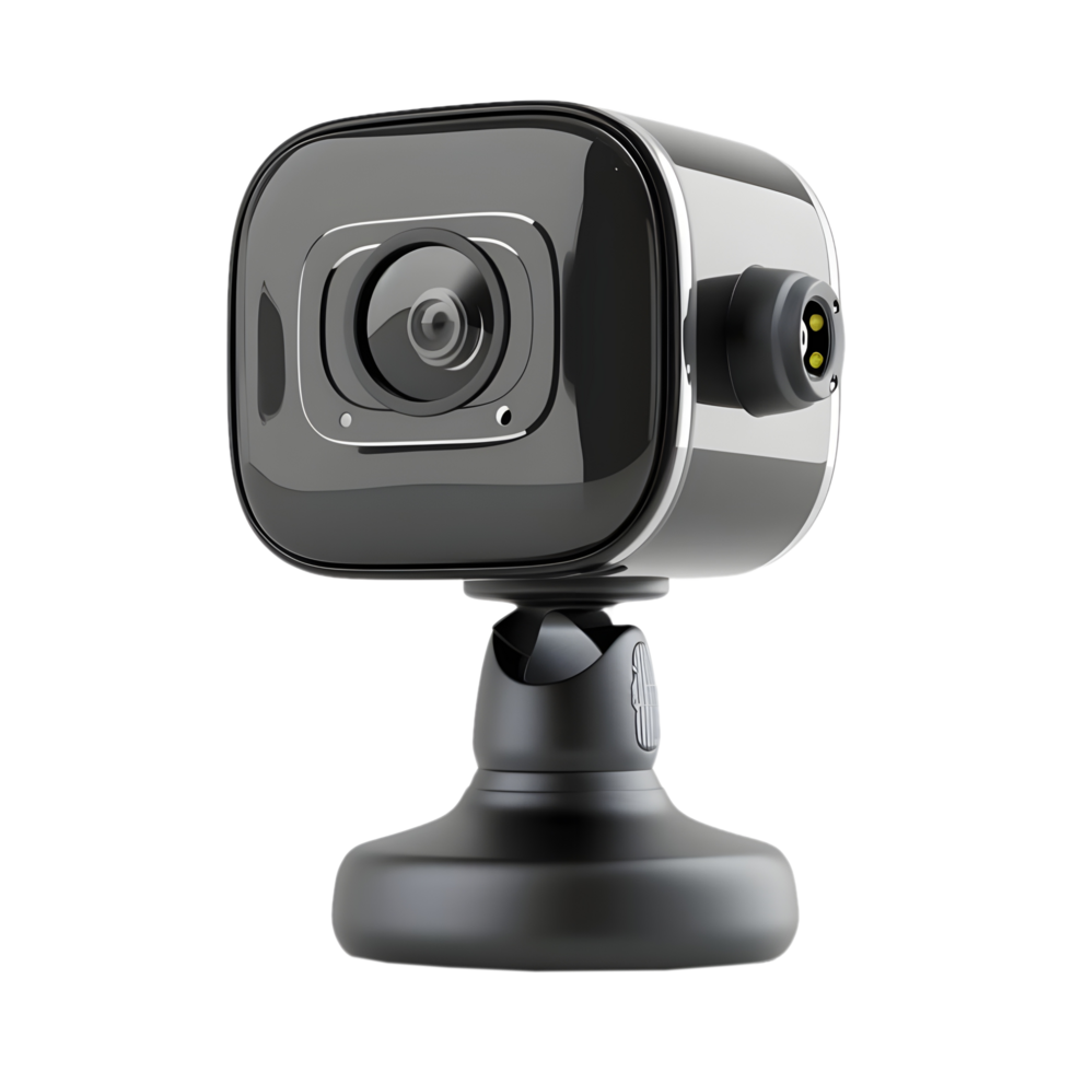 AI generated Security Camera on Transparent background - Ai Generated png
