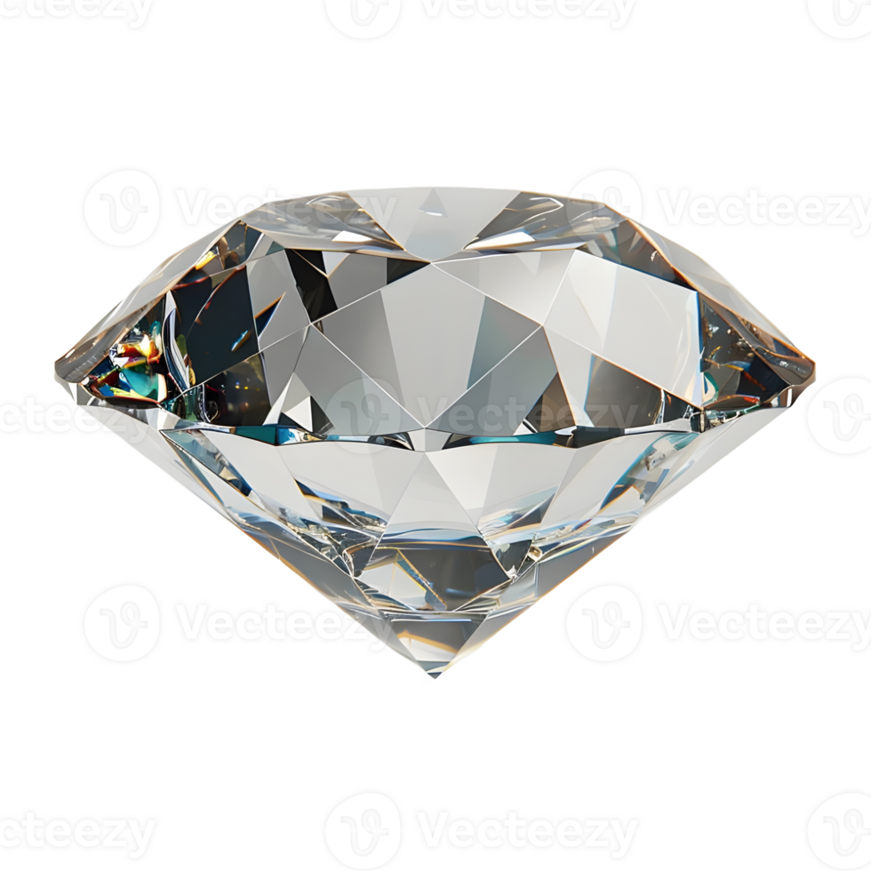 AI generated Diamond on Transparent background - Ai Generated png
