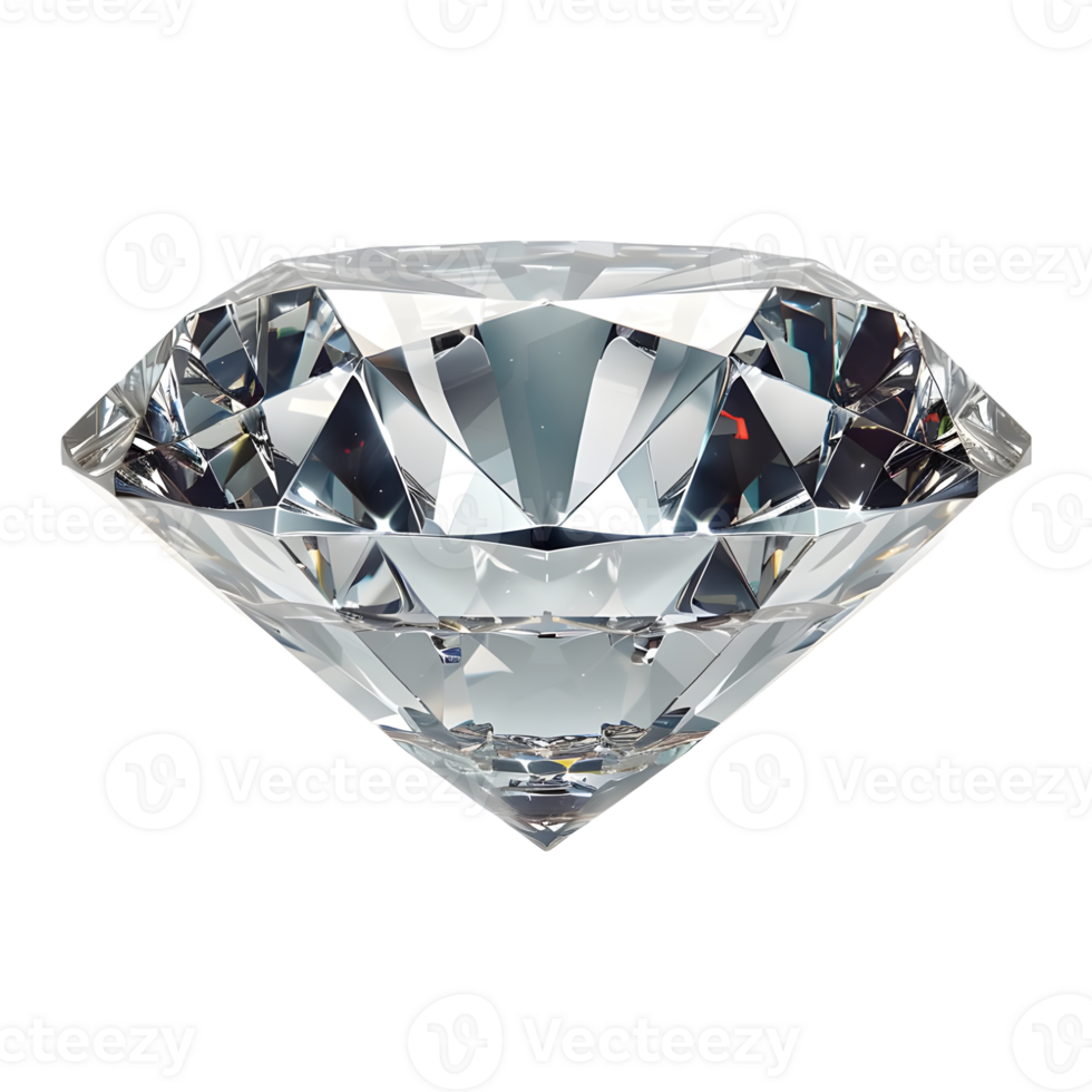 AI generated Diamond on Transparent background - Ai Generated png