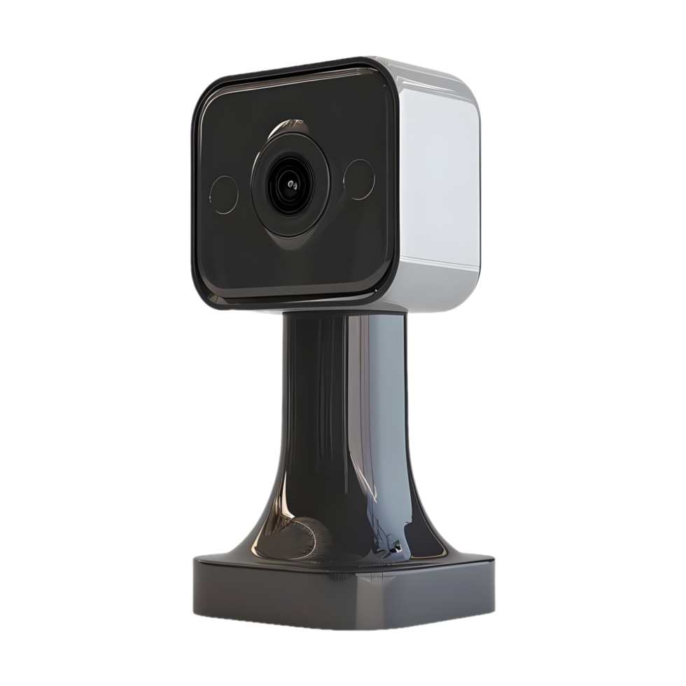 AI generated Security Camera on Transparent background - Ai Generated png
