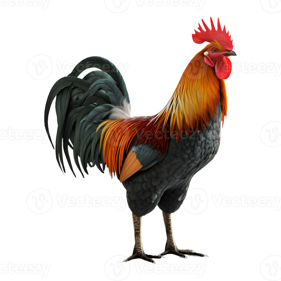AI generated Hen on Transparent background - Ai Generated png