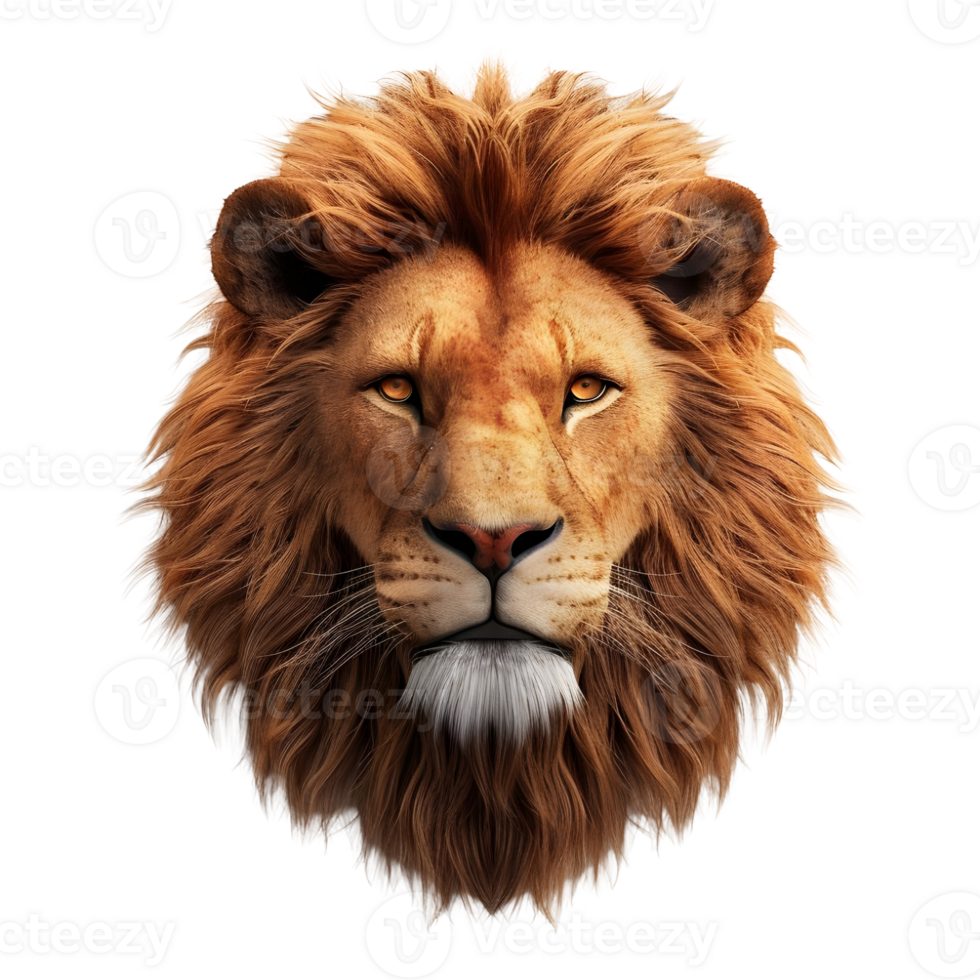 AI generated Lion on Transparent background - Ai Generated png