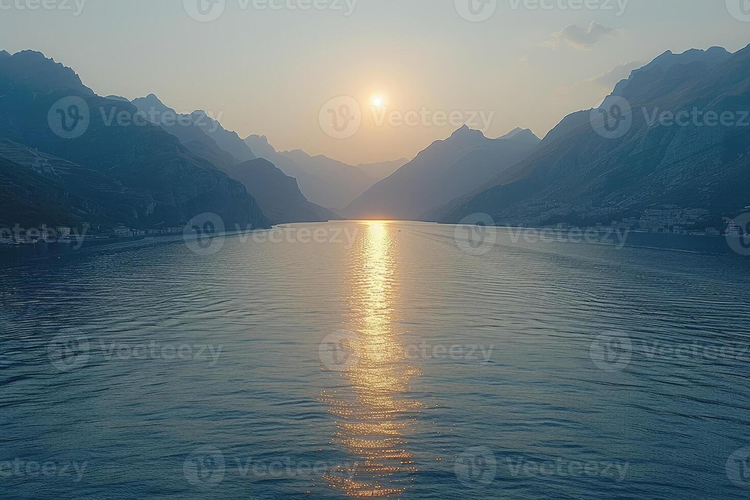 ai generado espectacular aéreo ver desde un zumbido profesional fotografía foto