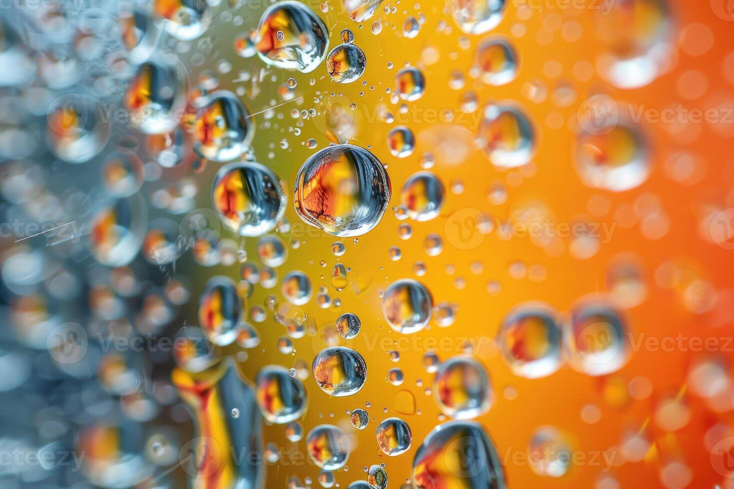 AI generated Abstract water bubbles colorful background design images photo