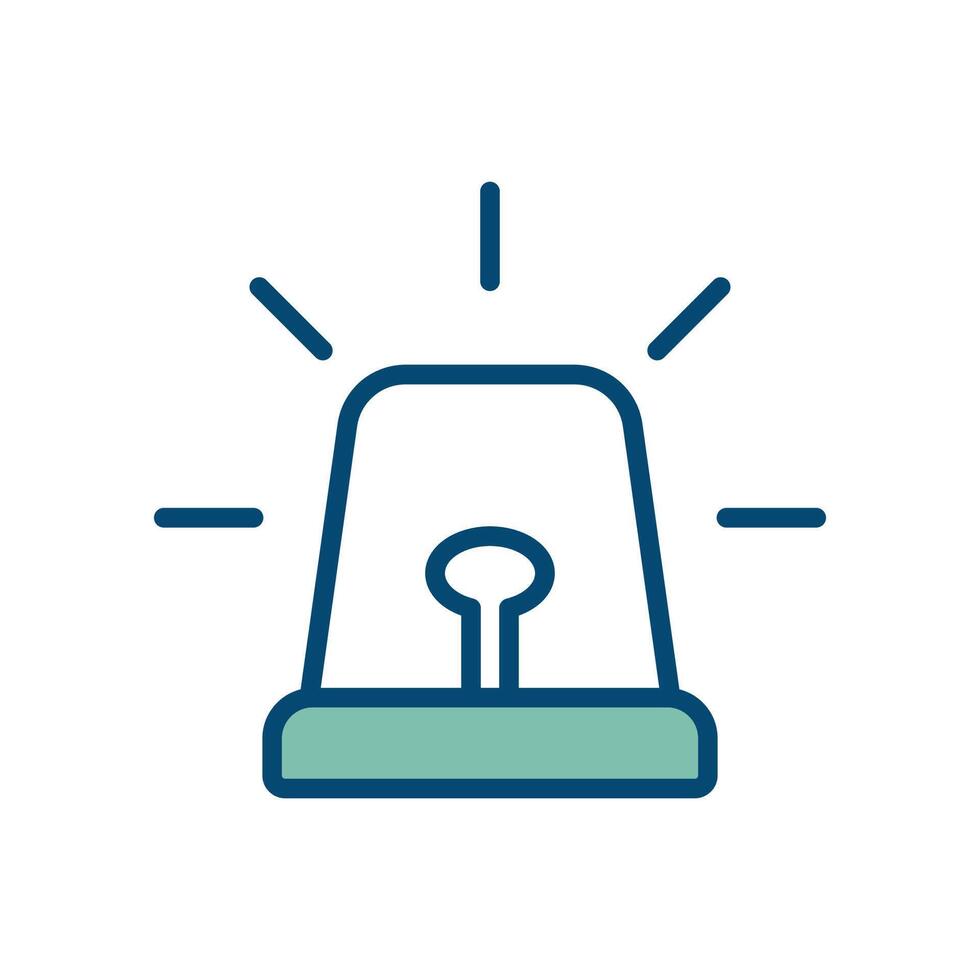 siren icon vector design template in white background