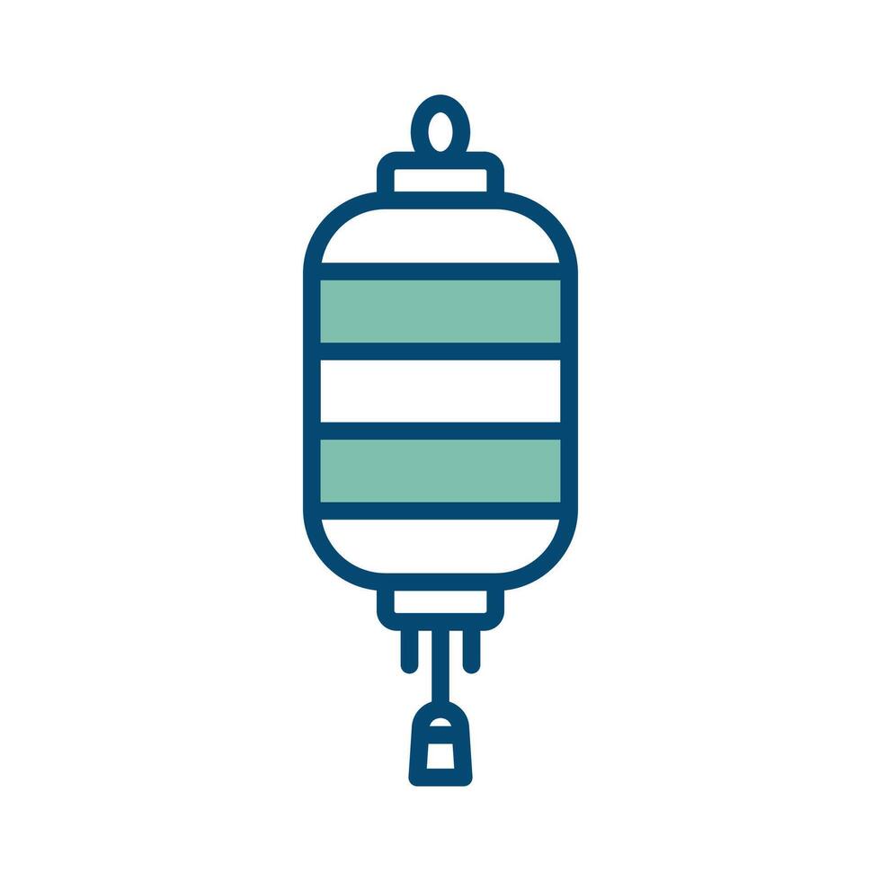 chinese lantern icon vector design template in white background