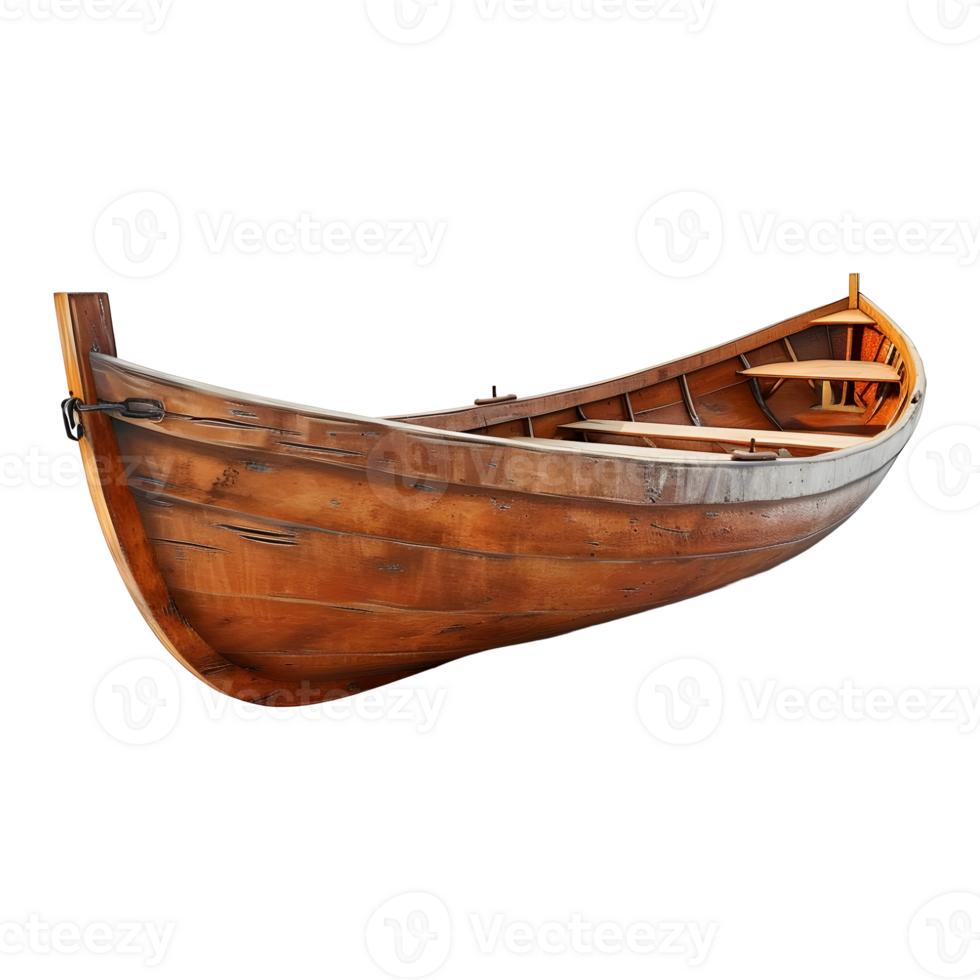 AI generated Ocean Boat on Transparent background - Ai Generated png