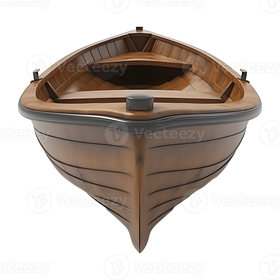 AI generated Ocean Boat on Transparent background - Ai Generated png