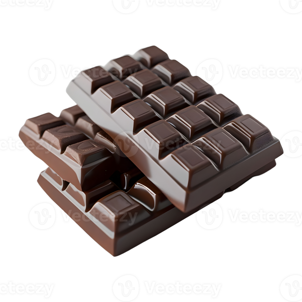 AI generated Tasty Chocolate on Transparent background - Ai Generated png