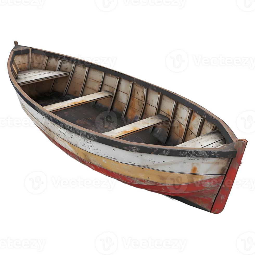 AI generated Ocean Boat on Transparent background - Ai Generated png