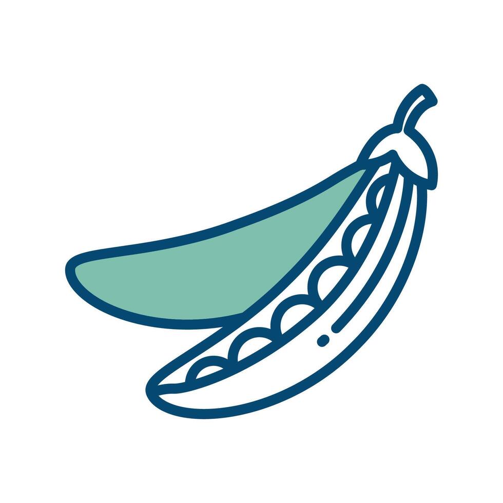 peas icon vector design template in white background