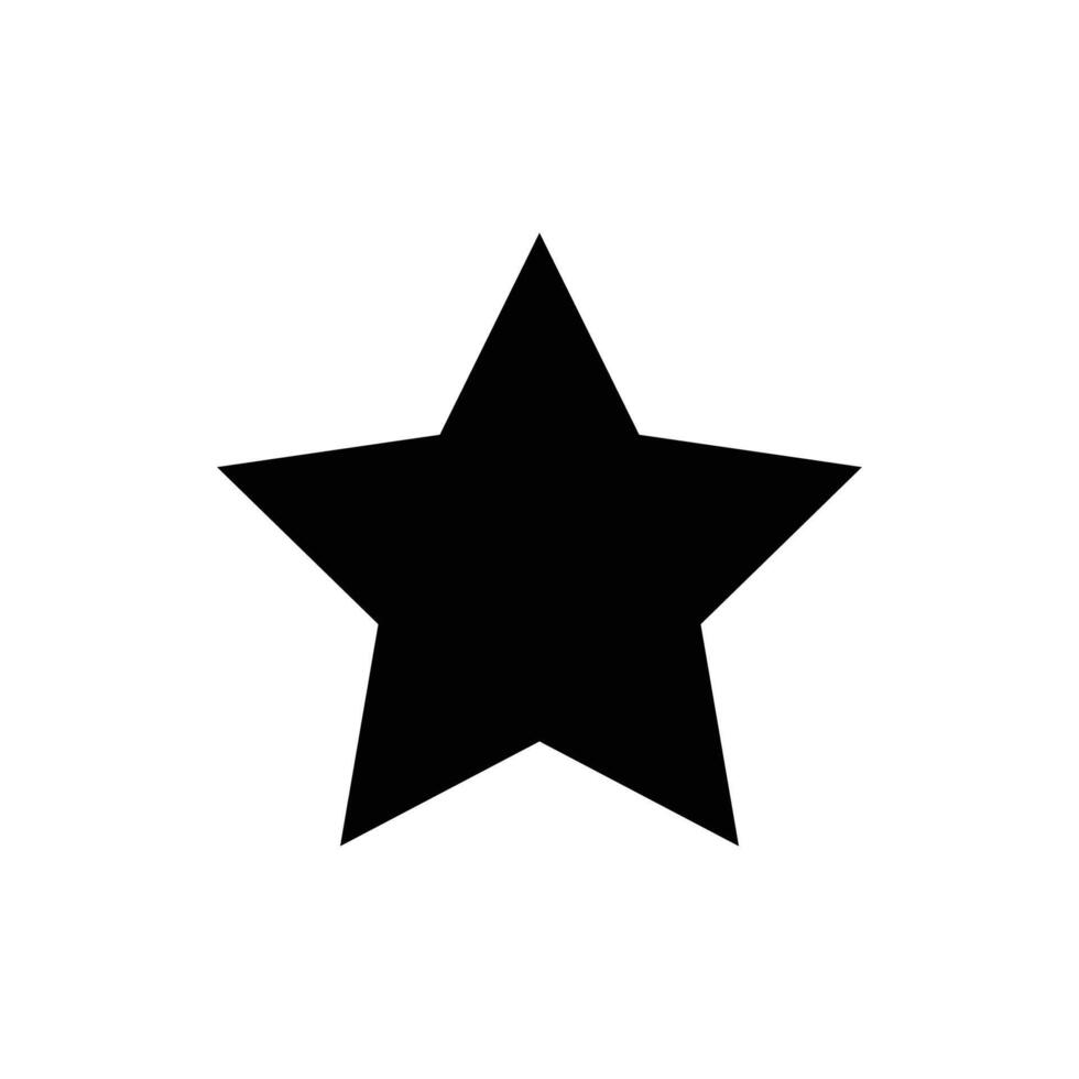 star icon vector design template in white background