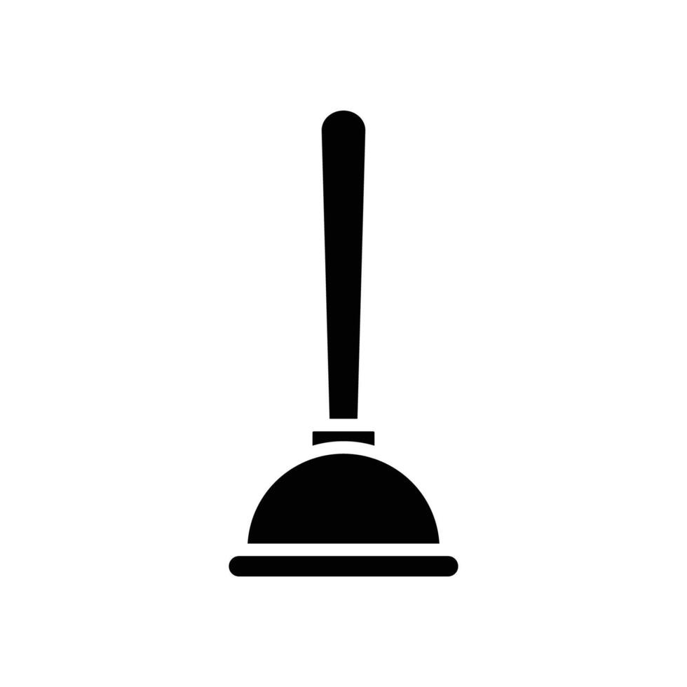 plunger icon vector design template in white background