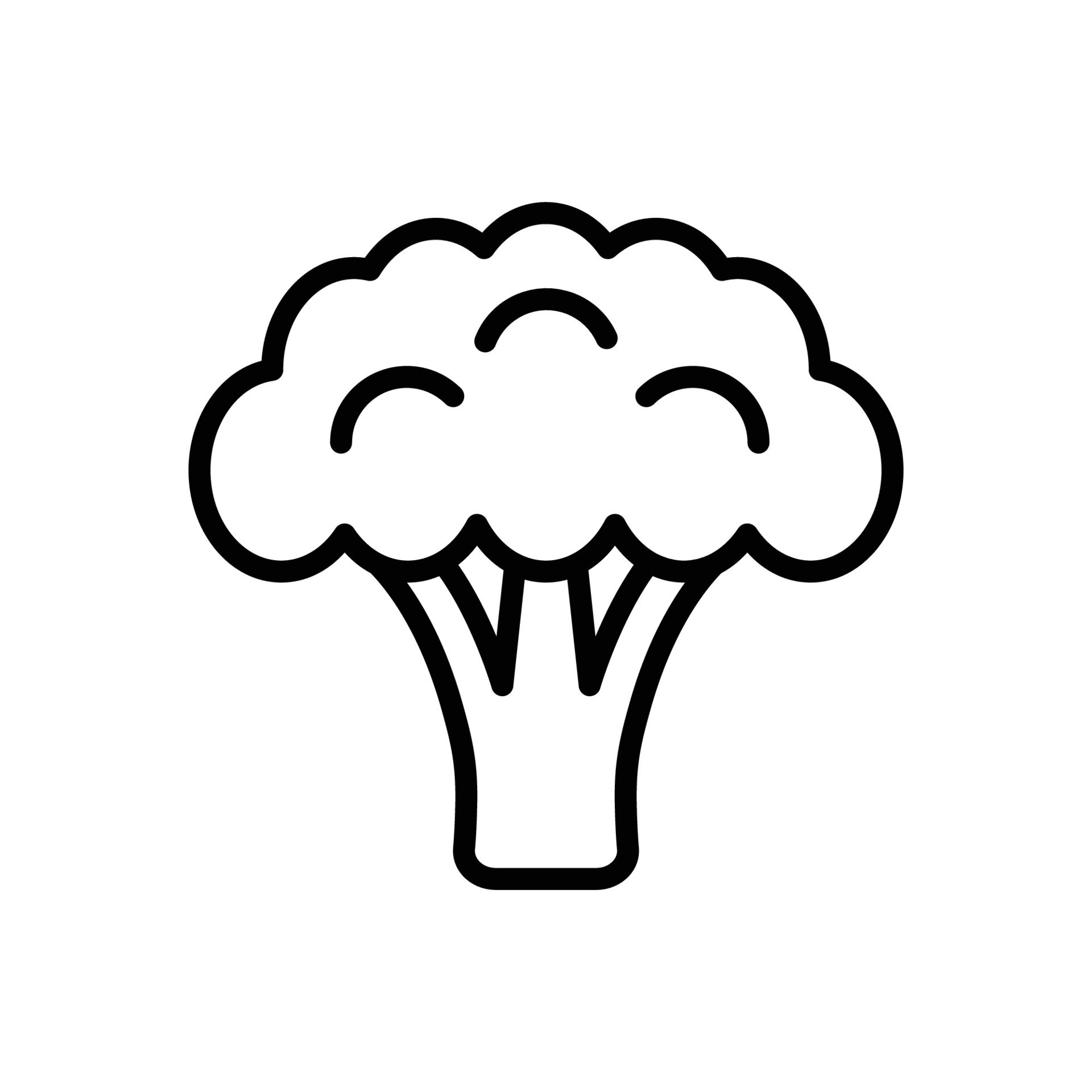 broccoli icon vector design template in white background 39213869 broccoli icon vector design template in white background 39213869