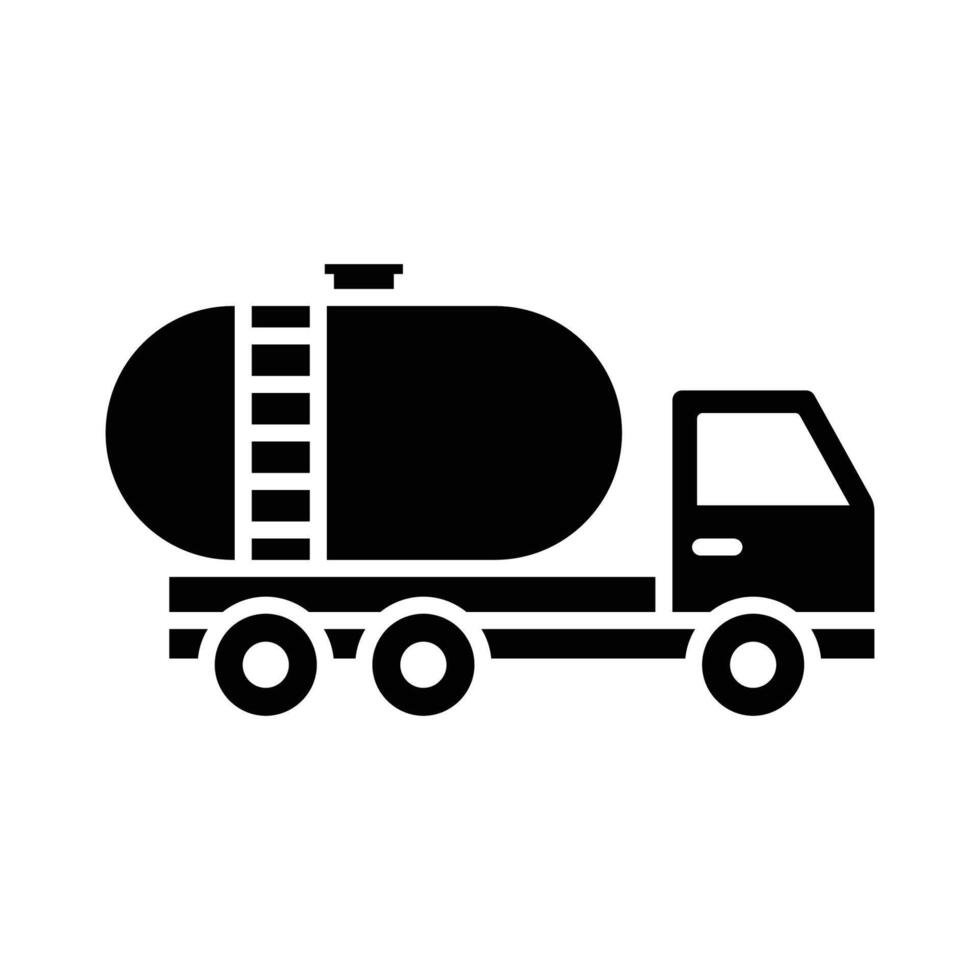 oil truck icon vector design template in white background