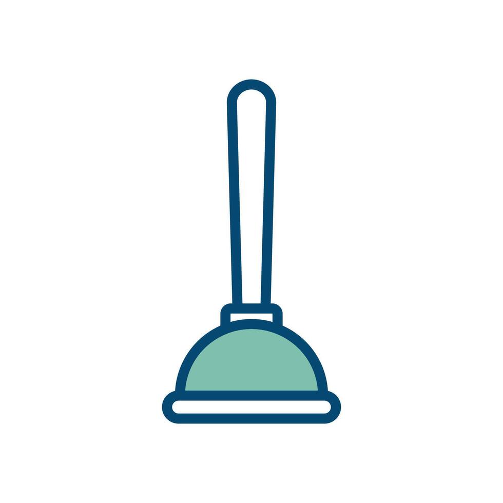 plunger icon vector design template in white background