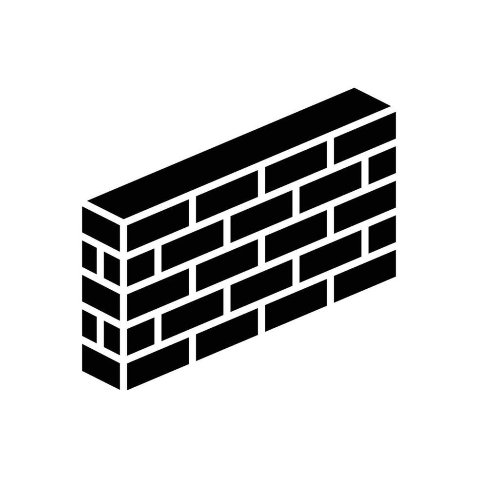 bricks icon vector design template in white background