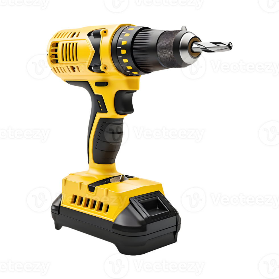 AI generated Drill Machine on Transparent background - Ai Generated png