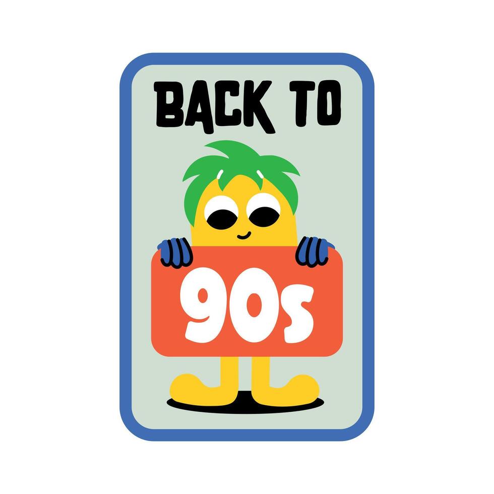 Back to 90s vector