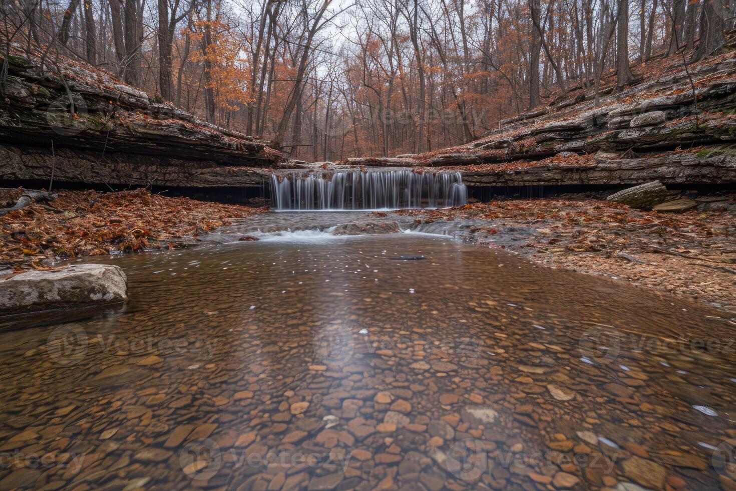 AI generated water flow nature professional photography photo