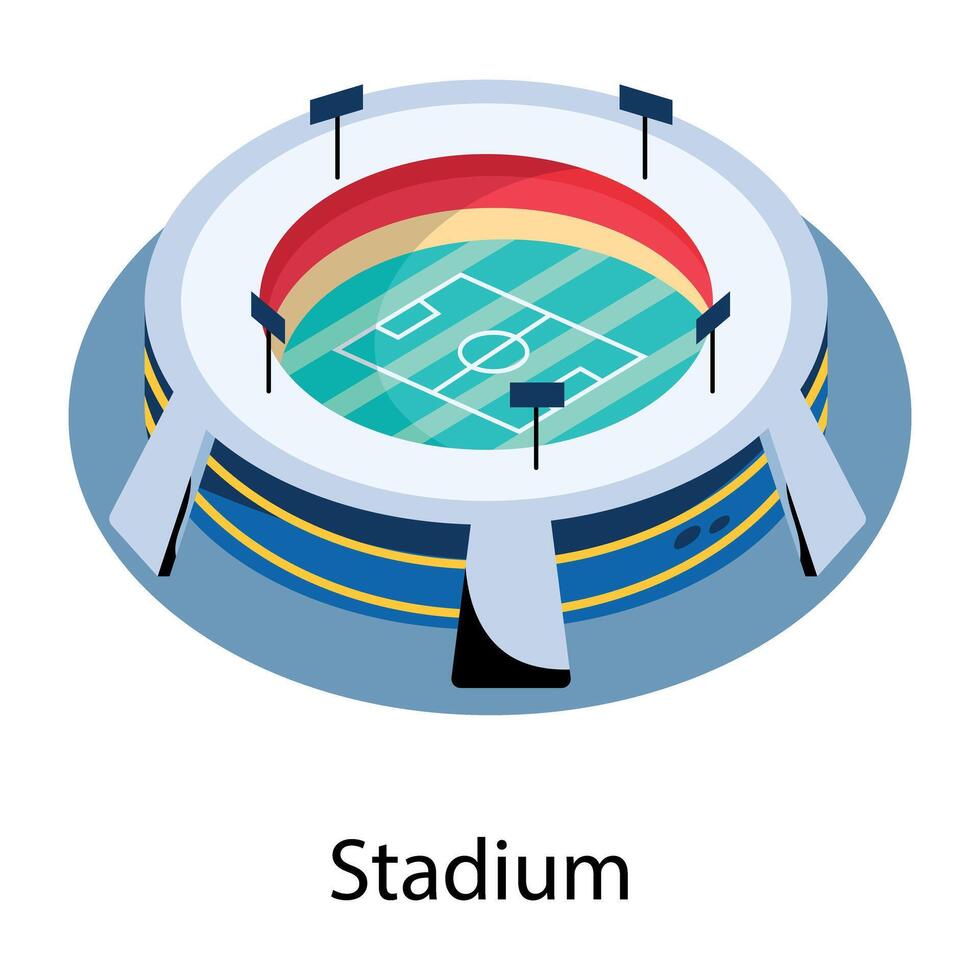 conceptos de estadio de moda vector