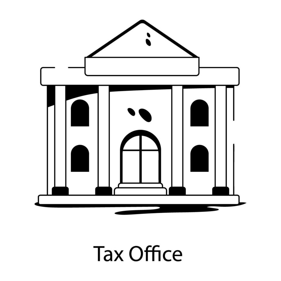 de moda impuesto oficina vector