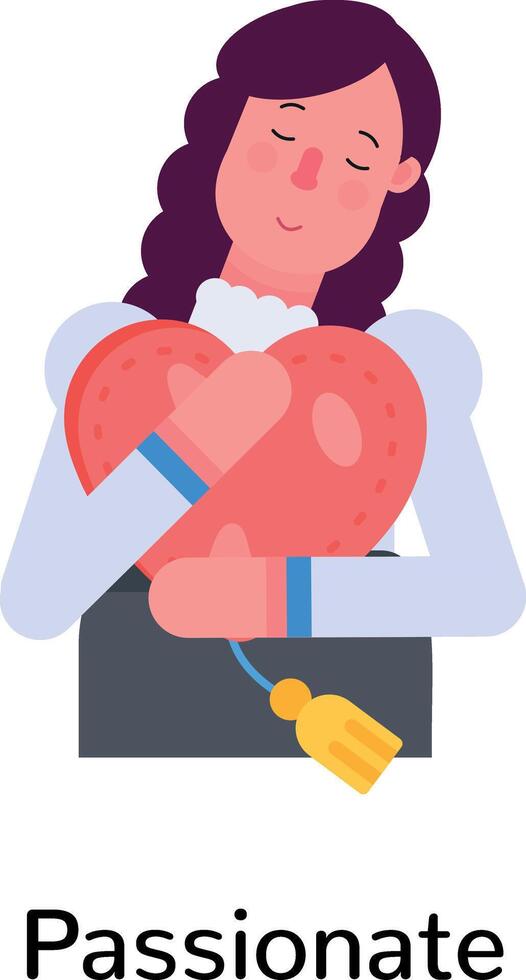 Trendy Passionate Concepts vector