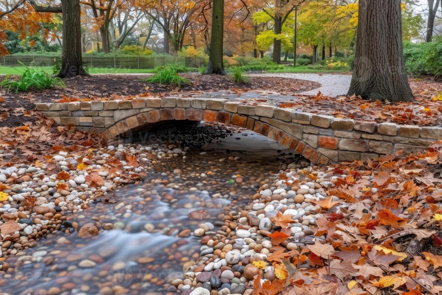 AI generated water flow nature professional photography photo