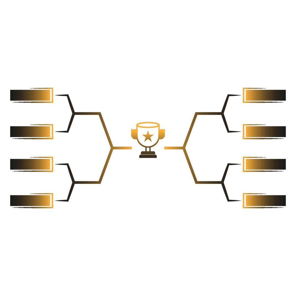 Match chart flat design vector