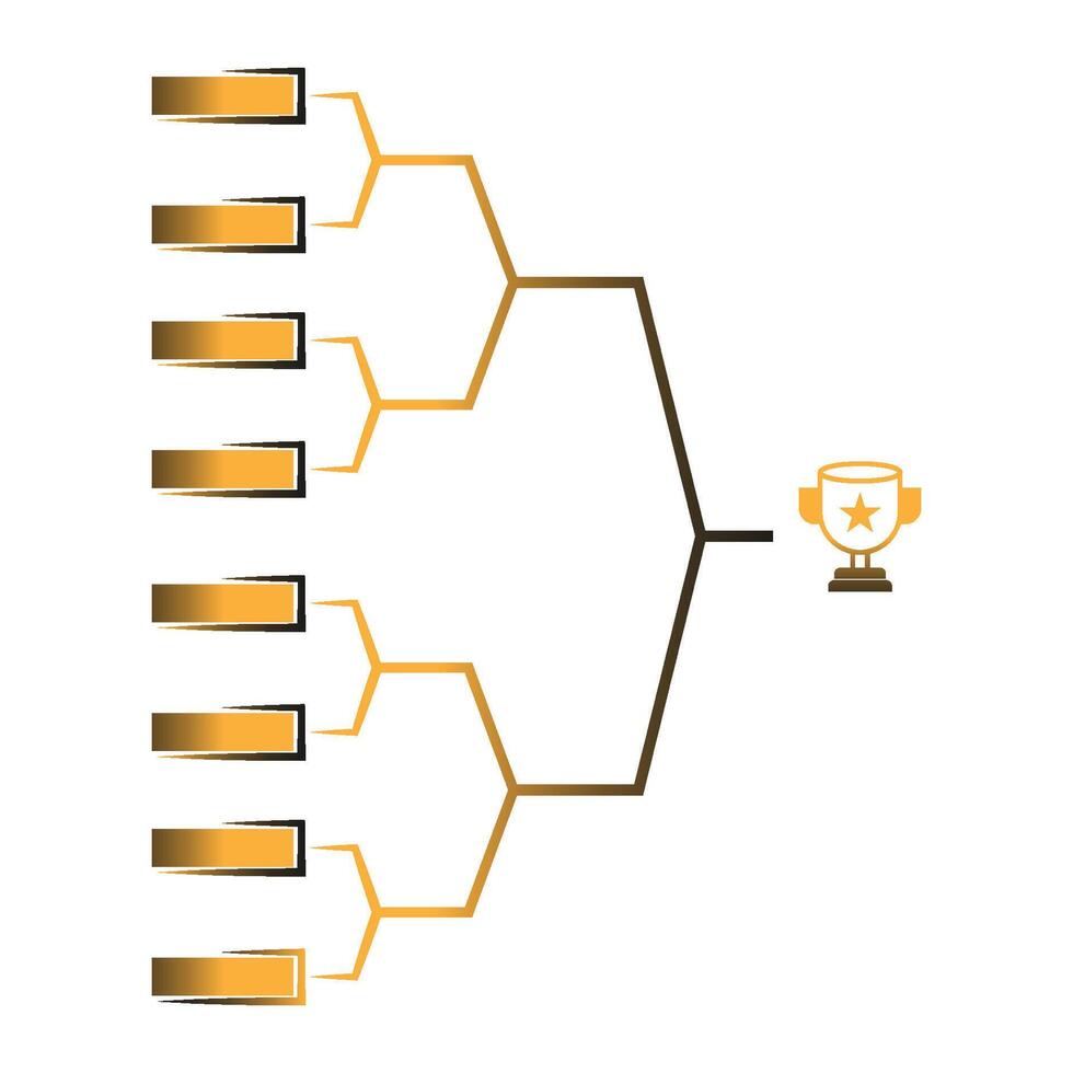 Match chart flat design vector