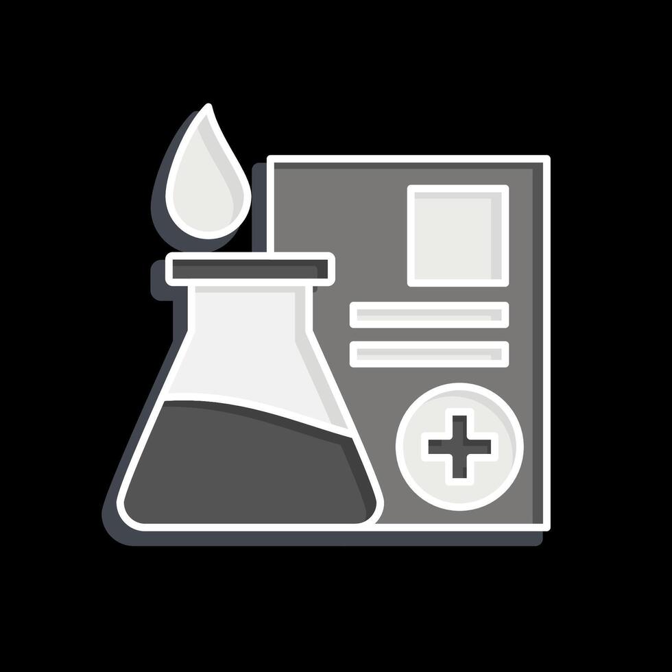 Icon Data Science. related to Blood Donation symbol. glossy style. simple design editable. simple illustration vector