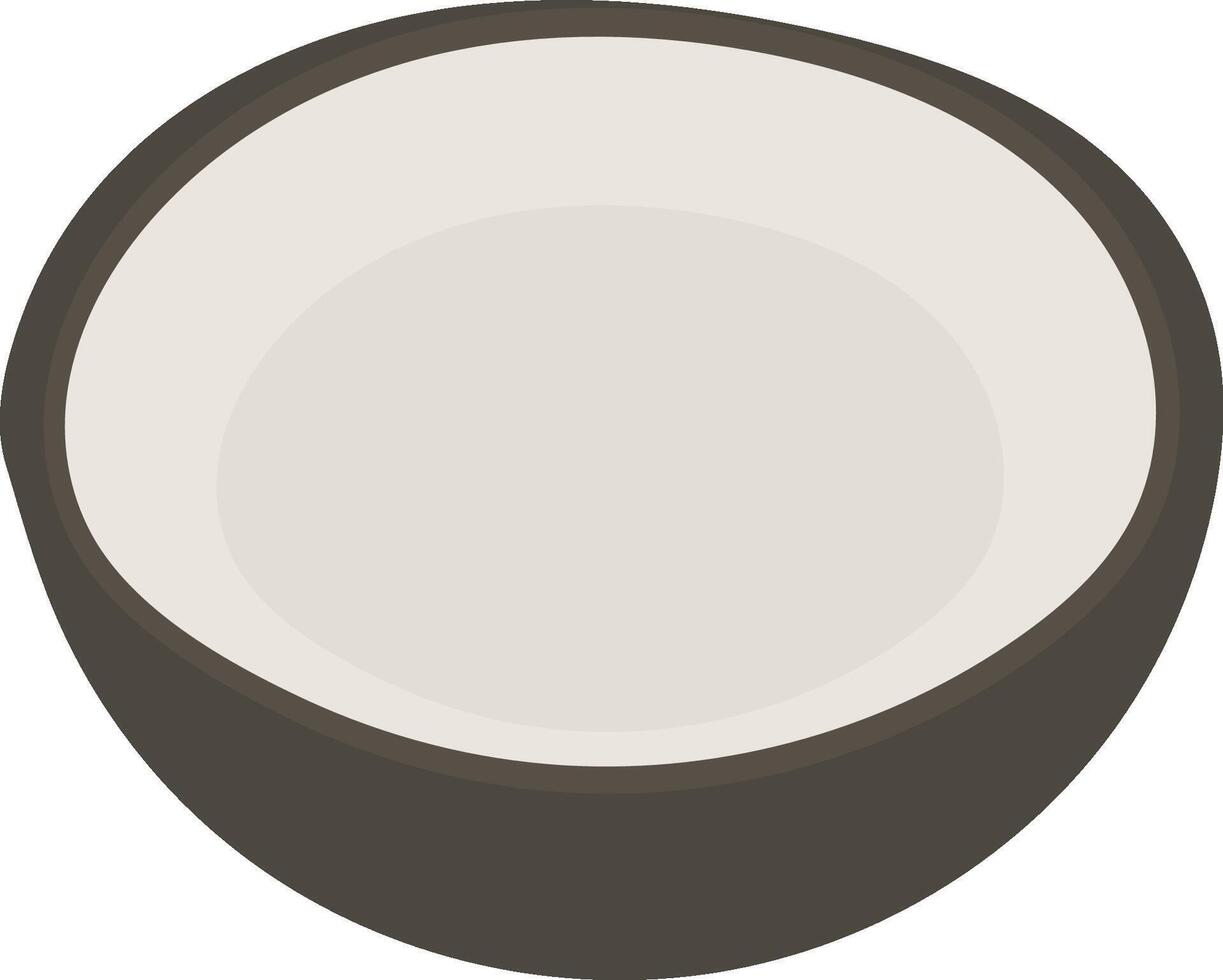 a bowl on a white background vector