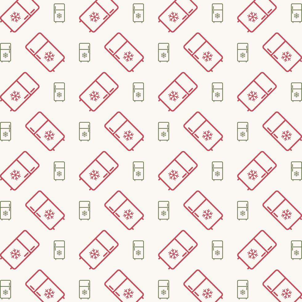 Freezer Icon trendy colorful repeating pattern multicolour vector illustration background