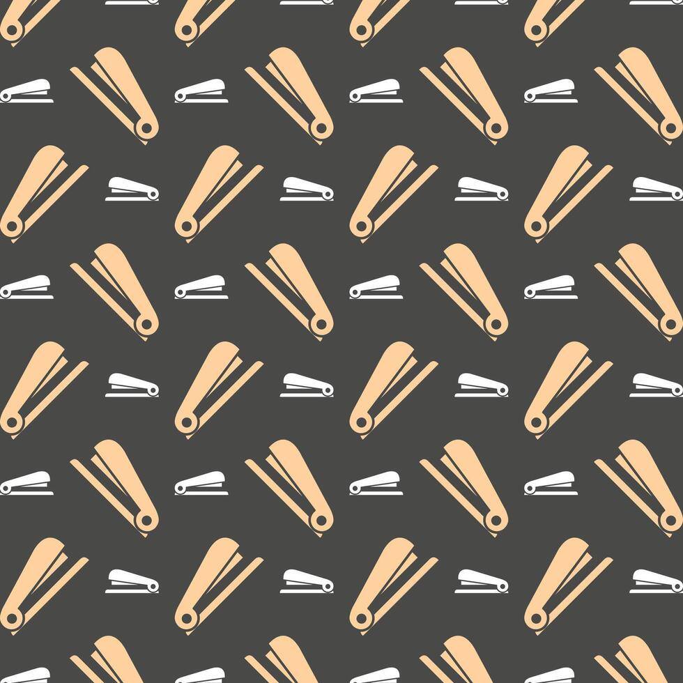 Stapler Icon elegant luxury trendy repeating pattern vector illustration