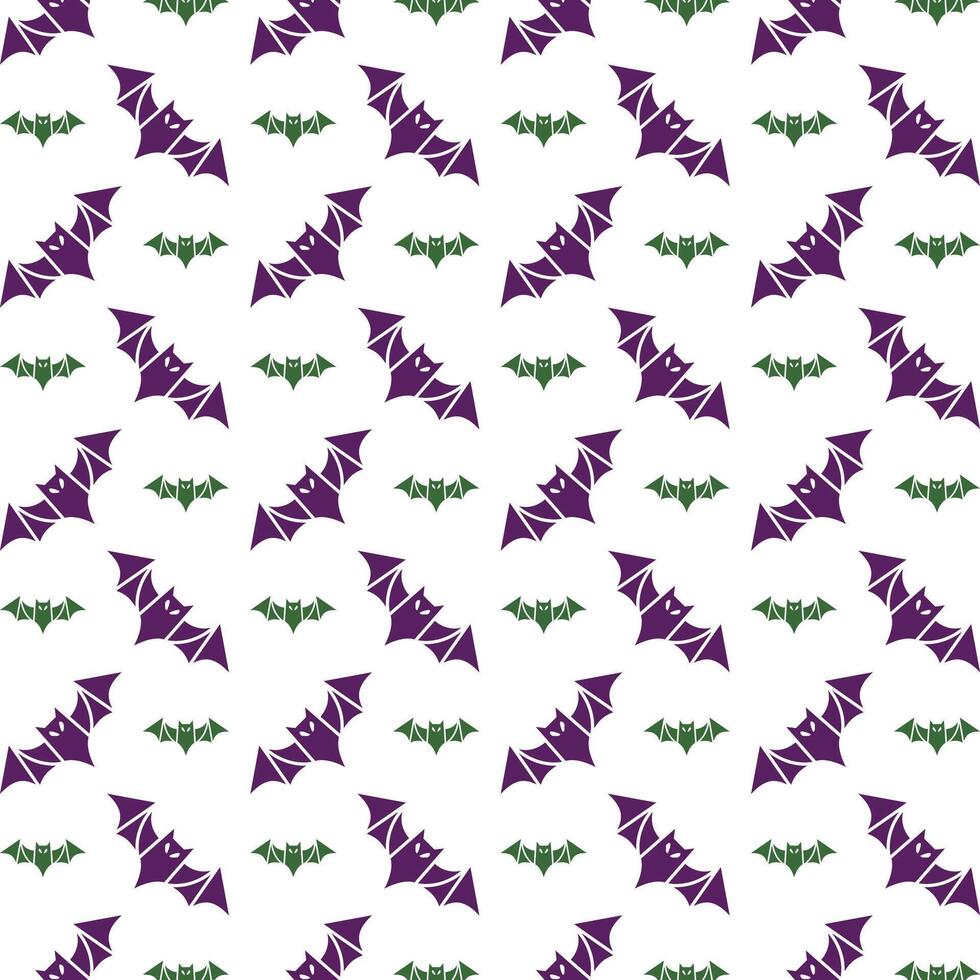 Bat icon trendy multicolor repeating pattern beautiful illustration white background vector