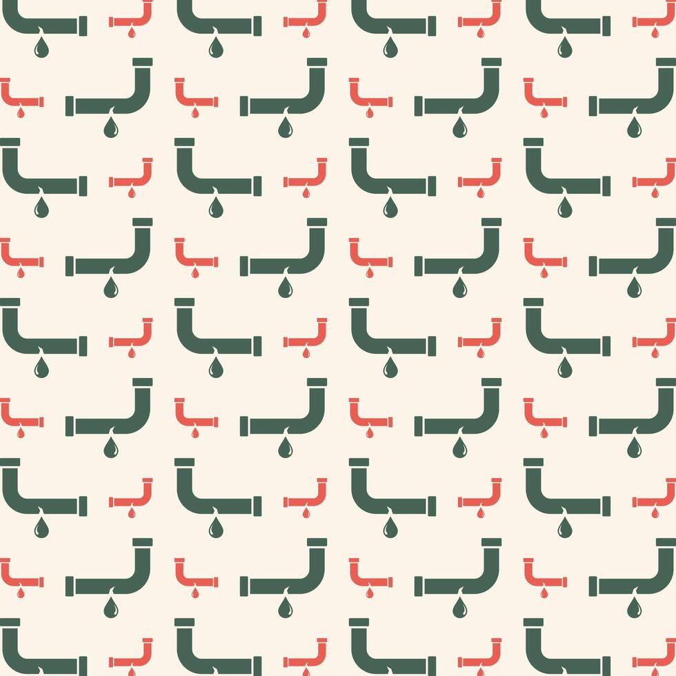 Leaking Pipes icon trendy multicolor repeating pattern vector illustration beautiful background