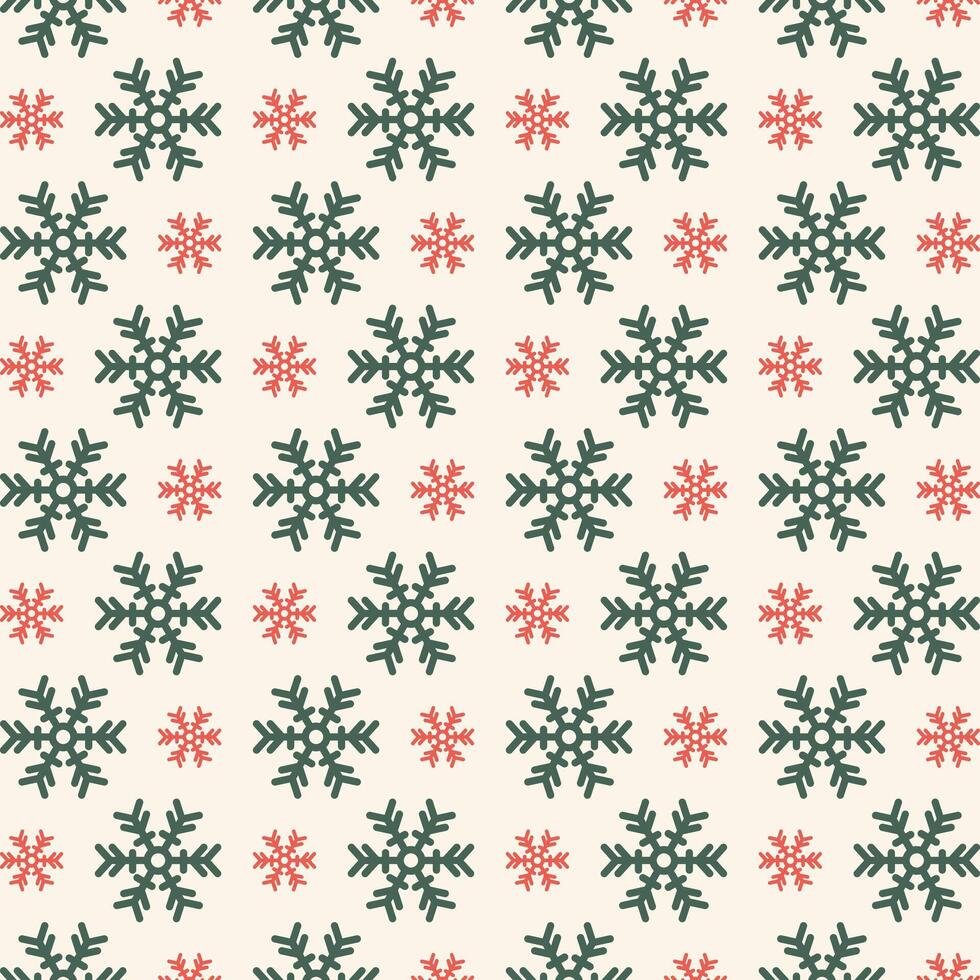 Snowflake icon trendy multicolor repeating pattern vector illustration beautiful background