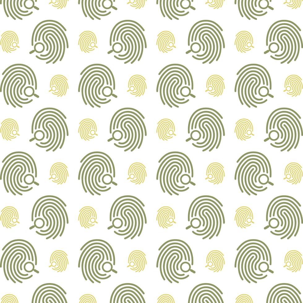 Fingerprint repeating trendy pattern beautiful multicolor vector background