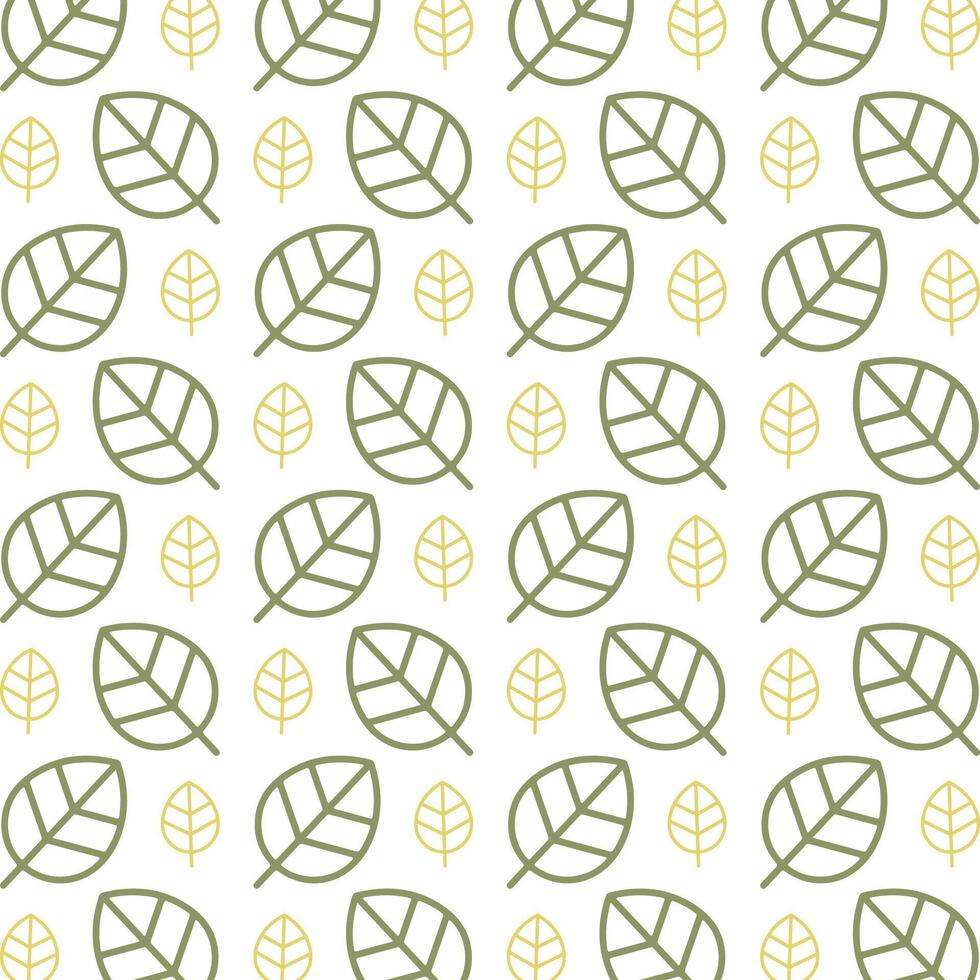 Leaf repeating trendy pattern beautiful multicolor vector background
