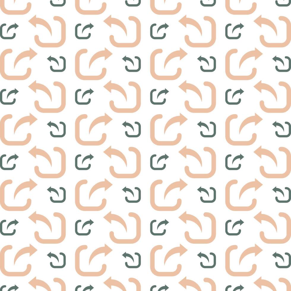 External link symbol trendy repeating pattern orange fill vector illustration background