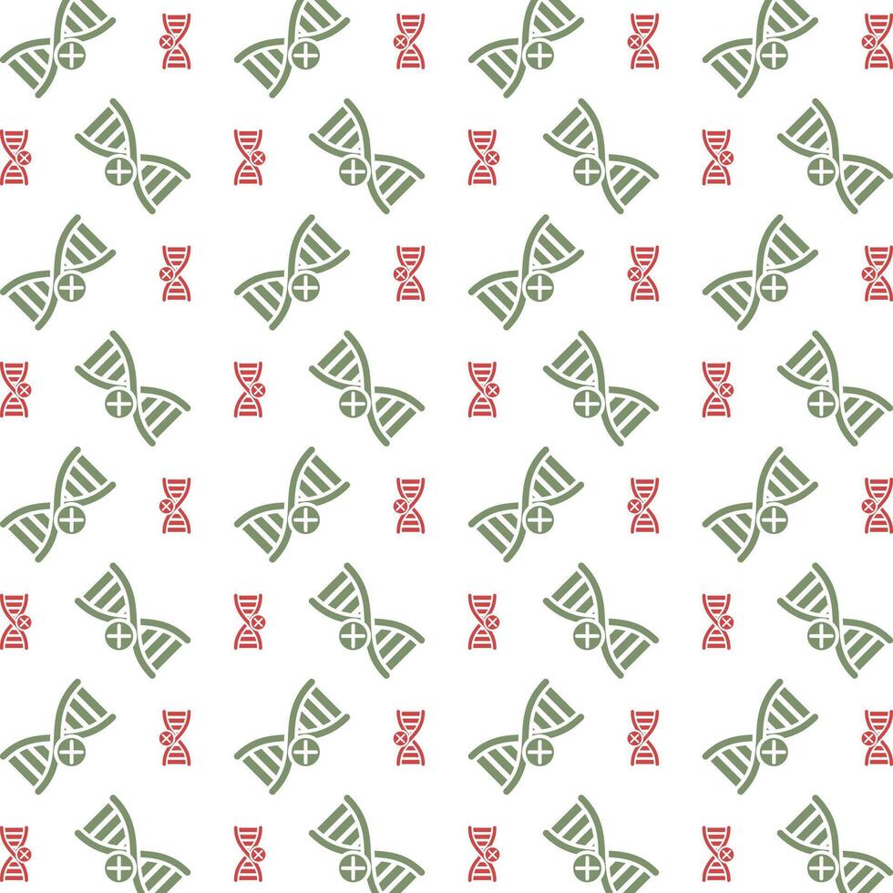 Non gmo icon red green trendy repeating pattern vector beautiful illustration background