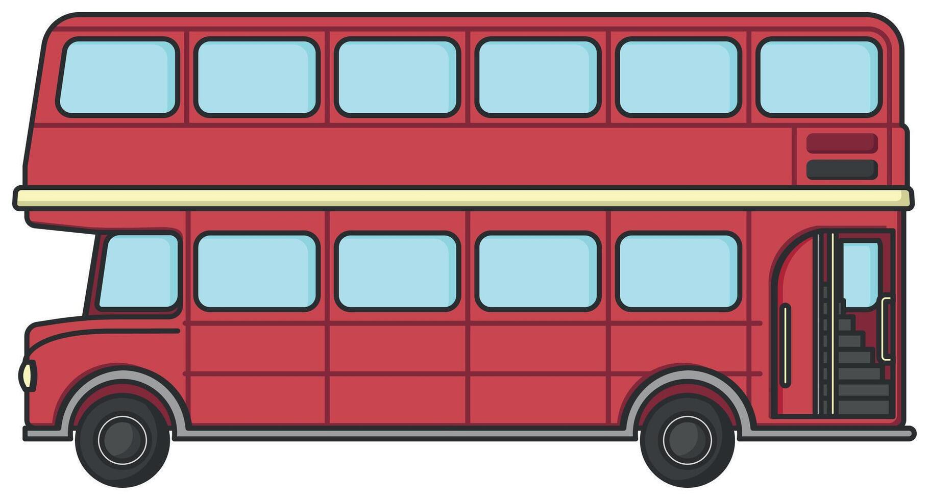 vector bus without background