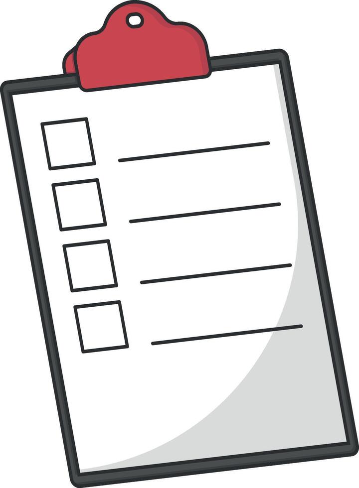 vector checklist without background