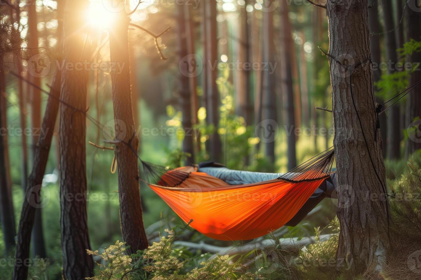 AI generated Getting Started with Camping Hammock professional photography photo