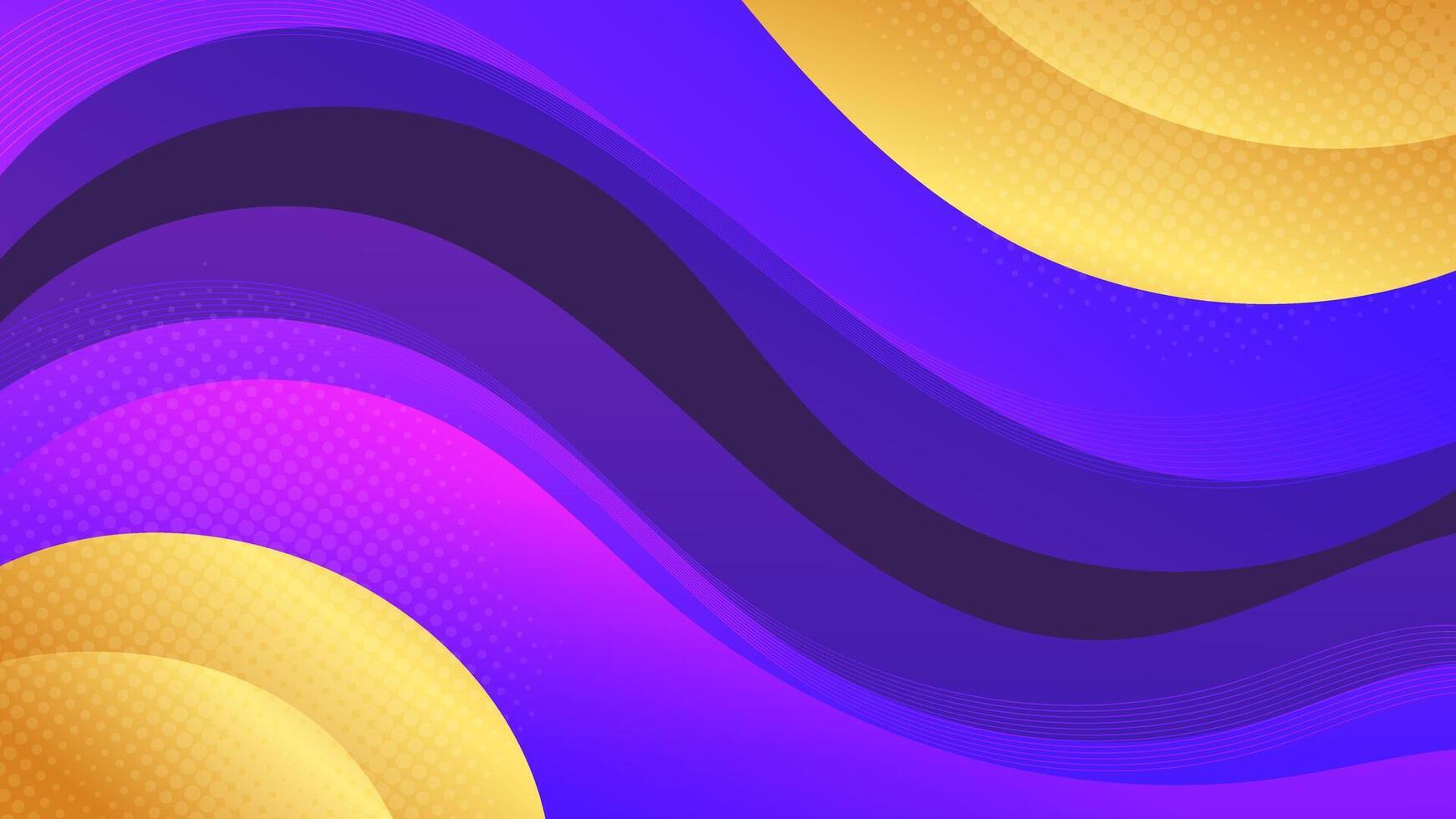 Abstract blue purple Background with Wavy Shapes. flowing and curvy shapes. This asset is suitable for website backgrounds, flyers, posters, and digital art projects. vector