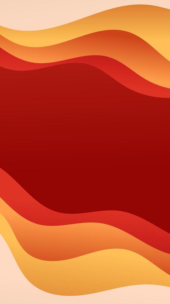 Abstract background orange red color with wavy lines and gradients is a versatile asset suitable for various design projects such as websites, presentations, print materials, social media posts vector